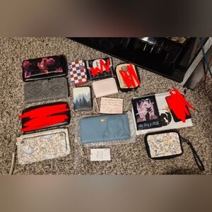 Loungefly, Disney, random wallet lot